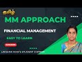 How to solve Problems under MM Approach - Explained in Tamil