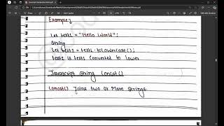 Javascript  String and String Methods in English Wealth