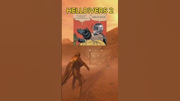 The Draw Emote Is Broken - Helldivers 2 #summeronshorts