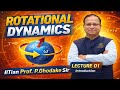 Rotational Motion Lecture 1 | Angular Velocity, Dispalcement ,Torque | Physics  | Yashashree Academy