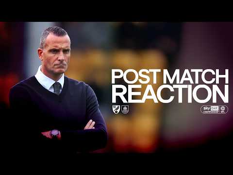 Hayen On Norwich Defeat | REACTION | Norwich City 4-1 Burnley