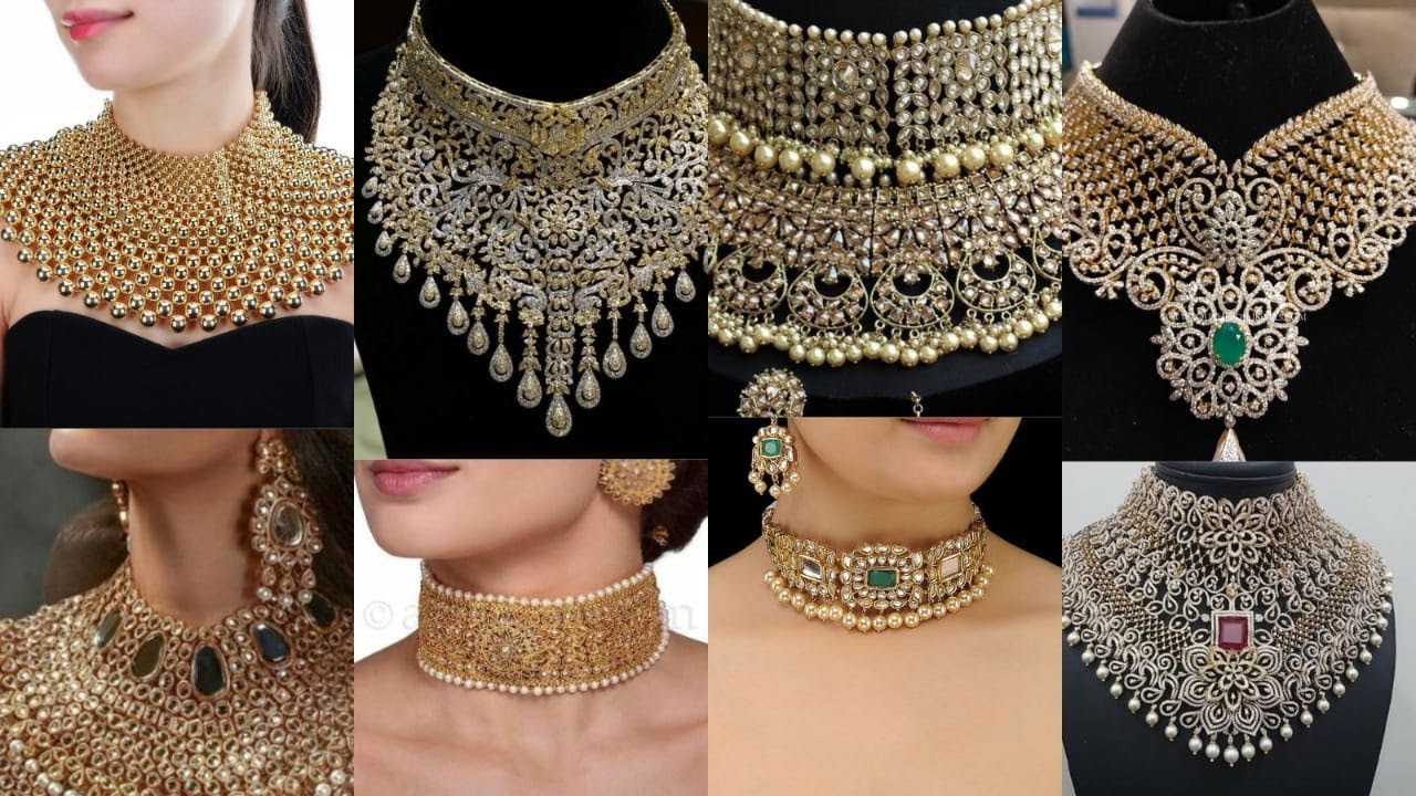Beautiful Necklace & Choker Designs YouTube