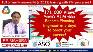 Primavera P6 Full Live Online Professional Expert Training, WhatsApp: +919891793226, Sujoy Dutta screenshot 1