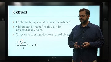 Prof Katari Intro To R video 6 - R Objects