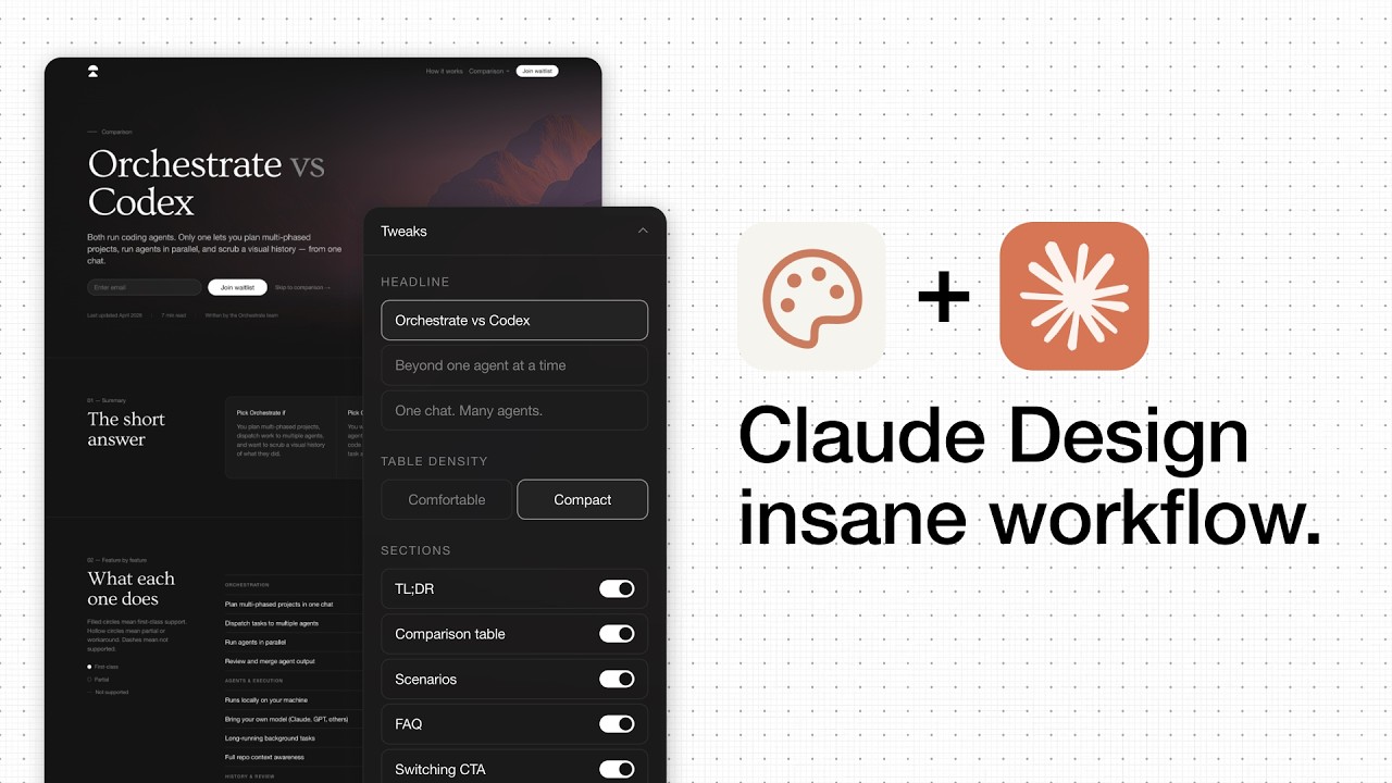 How to Build ACTUALLY Beautiful Websites With Claude Design & Claude ...