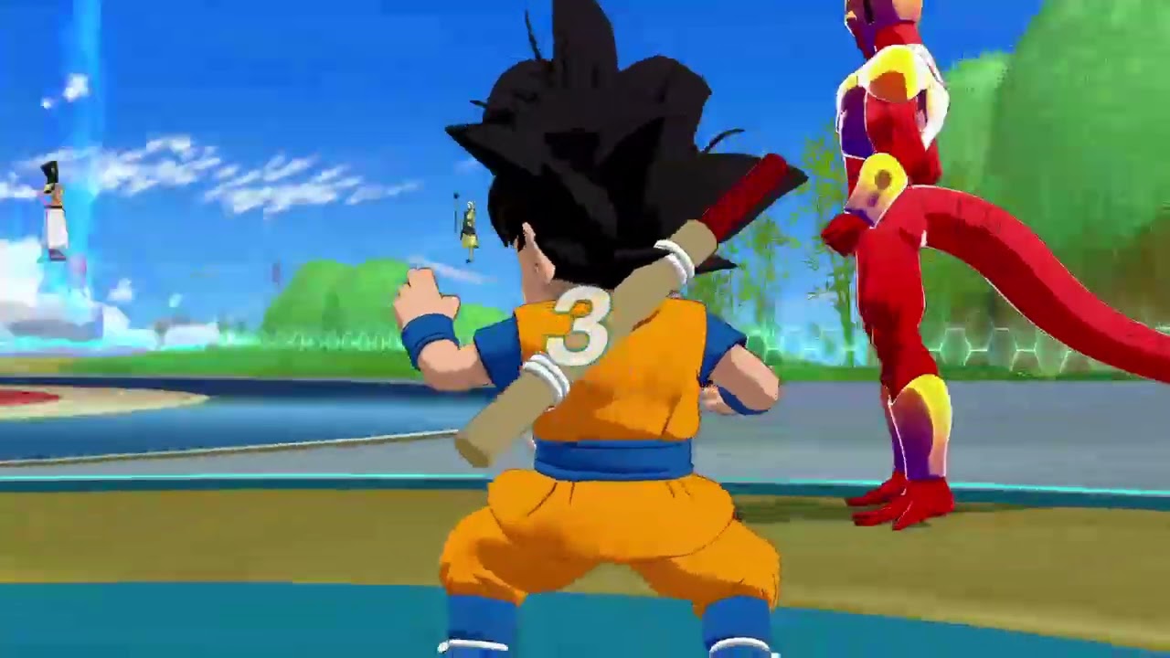 DRAGON BALL GEKISHIN SQUADRA goku daim y segunda partida con kale en esta me fue muy bien