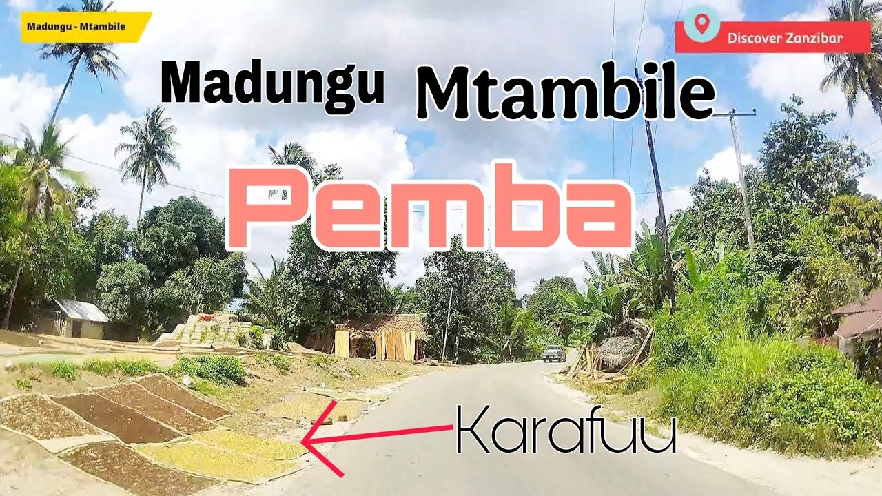 Hii ni Pemba kutoka maeneo ya Madungu kuelekea Mtambile Sept 2025 