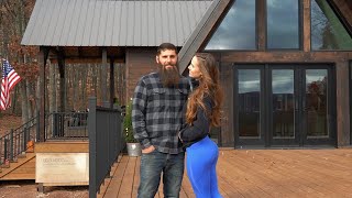 Family Builds Mountain Home In 12 Minutes | Start To Finish TIMELAPSE