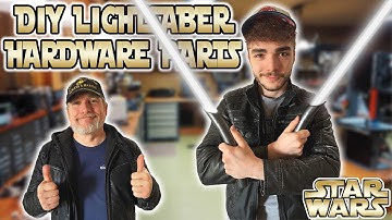 BUILDING MY OWN LIGHTSABER - Part 1: The Hilts