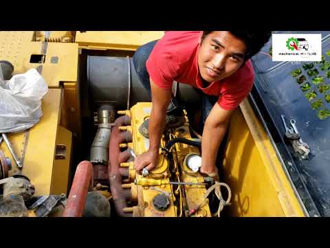 How to Fuel pump Dissembly and assembly Caterpiller 320D2