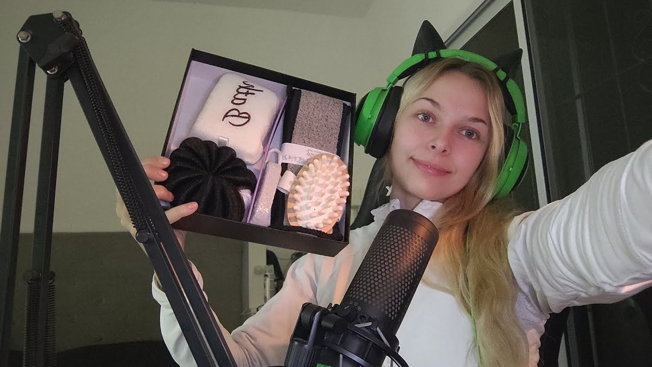 A S M R floasmr22 🫰 scratching INTENSO relax - YouTube