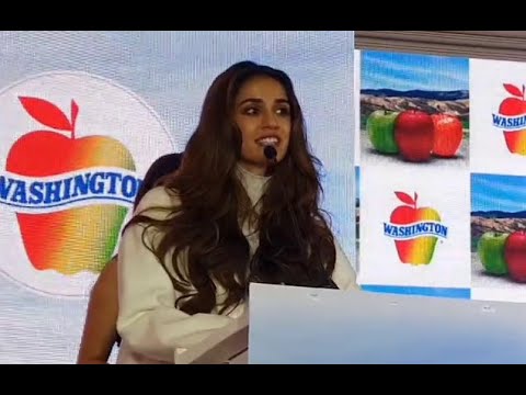 Stunning Disha Patani  chef Sanjeev Kapoor roped in as brand ambassador for Washington Apples