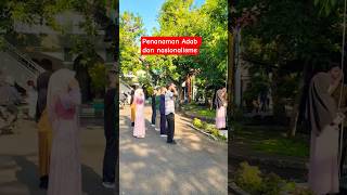 Ketika adab dan nasionalisme tertanam di hati siswa #siswi #siswa #sekolah #sman1kendal