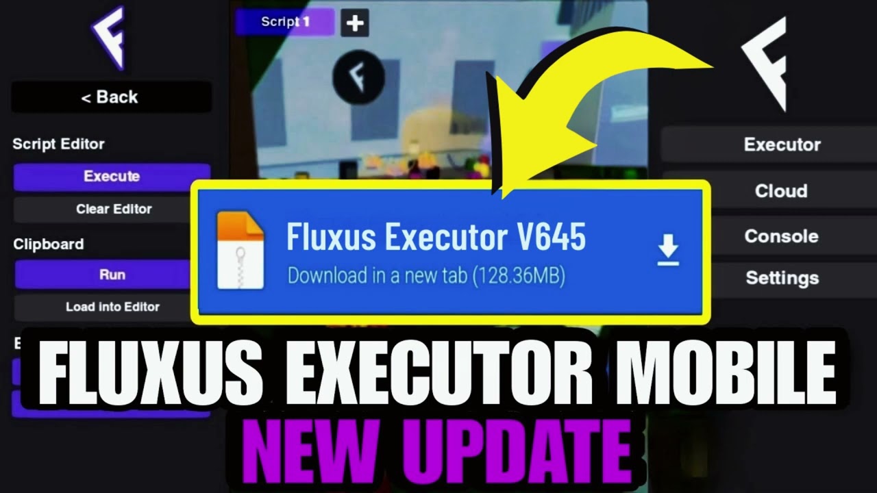 Fluxus Executor Mobile New Update FLUXUS DOWNLOAD Fluxus Script Blox Fruit Hydrogen Arceus X 4