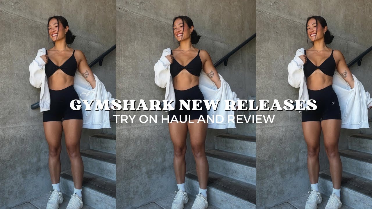GYMSHARK NEW RELEASES, HONEST TRY ON AND REVIEW