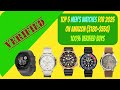 Top 5 Men's Watches for 2025 on Amazon 🎁 | Verified Buys ⌚