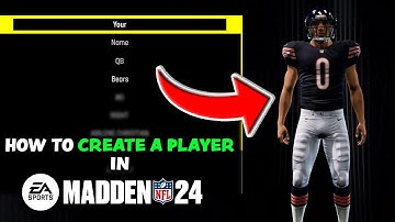 Madden 24 - How To Create A Player