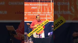 Tujhe Dekha To Yeh Jana Sanam | Pradipto Sengupta Mandolin | #ddlj #kumarsanu #latamangeshkar