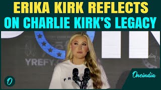 VIDEO: Erika Kirk Fights Back Tears | Recalls Charlie’s Journey to Build ‘Turning Point USA’