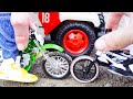 BMX Finger | Dirt Bike vs BMX | Jeep | Nike Mini Sneakers | Tech Dech
