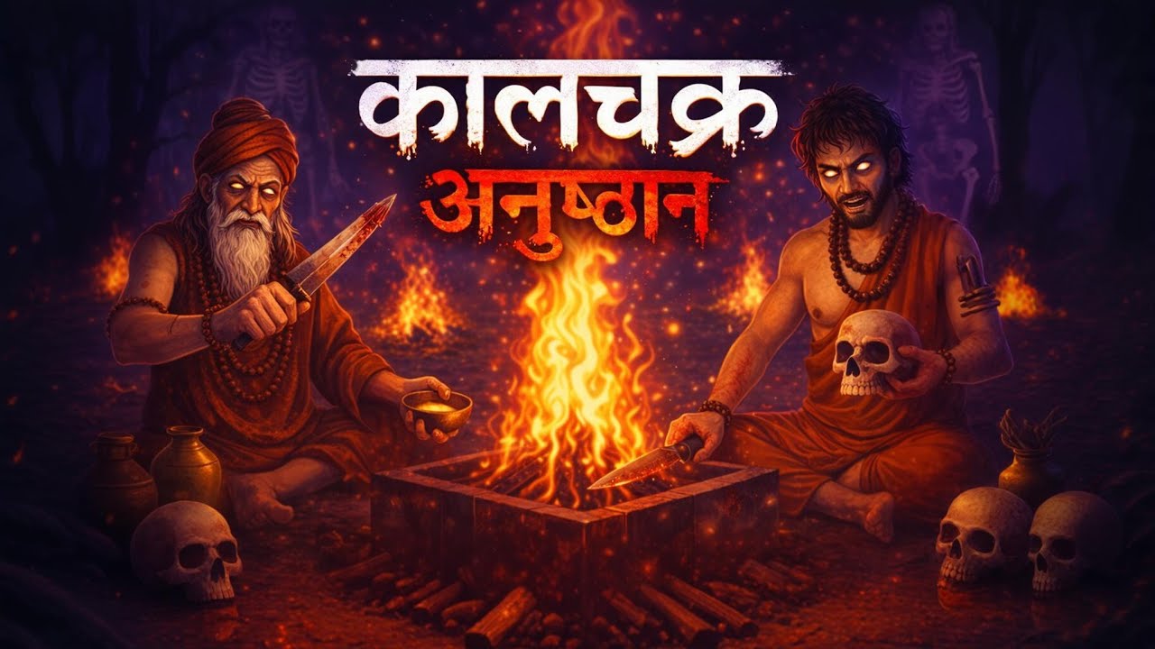 कालचक्र अनुष्ठान | Kaalchakra Anusthan | Scariest Horror Story in Hindi | @GomladuToons