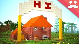 Full Transforming Vicky's FIRST MINECRAFT HOUSE With Redstone! Guide
