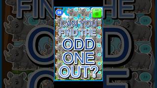 Can You Find The Odd Rhino Out In Just 30S? - Easy Challenge - Odd One Out