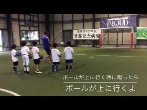 少年サッカー練習メニュー 1人でできるシュート練習 Youtube