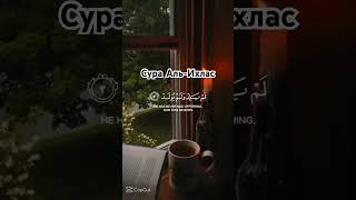 Сура Аль-Ихлас #ихлас #hadis #quran #allah #shorts