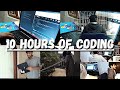 The day when i code for 10 hours  coding codeforces  code with harry  aditya verma recursion