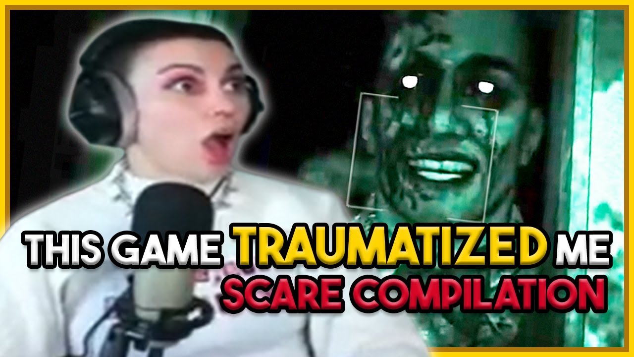 Spooky Scary Horror Reactions! (Outlast:Whistleblower Livestream Recap Scare Compilation)