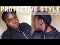 Protective Style | Turning A Failed Braidout Into A Bomb Hairstyle