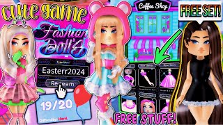 This FASHION GAME Gives You A FREE INVENTORY Of CUTE ITEMS! ROBLOX Glamour Dolls Dress Up Game