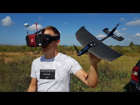 УЛЬТРАмодный самолет с FPV, управляемый с телефона!