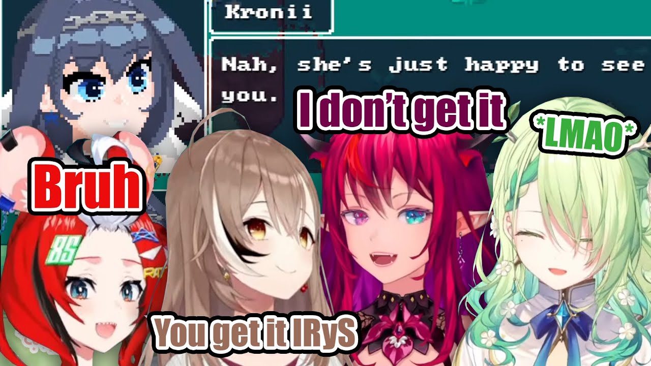 CouncilRyS Girls' Reaction to Kronii's Joke in CouncilRyS RPG