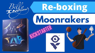 Moonrakers: Titan Edition Board Game Re-boxing - Storage Solution for the Kickstarter Version