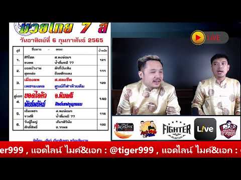 รายการ มวยไทยไมค์เอก 31-01-65