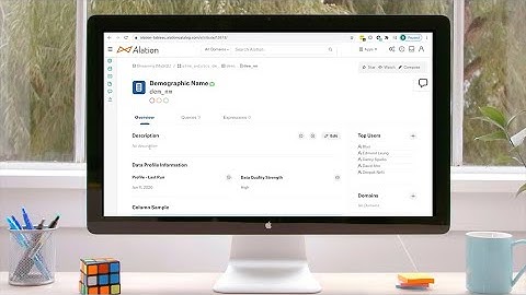 Deliver context and insights with an analytics data catalog | A Tableau Data Management Demo