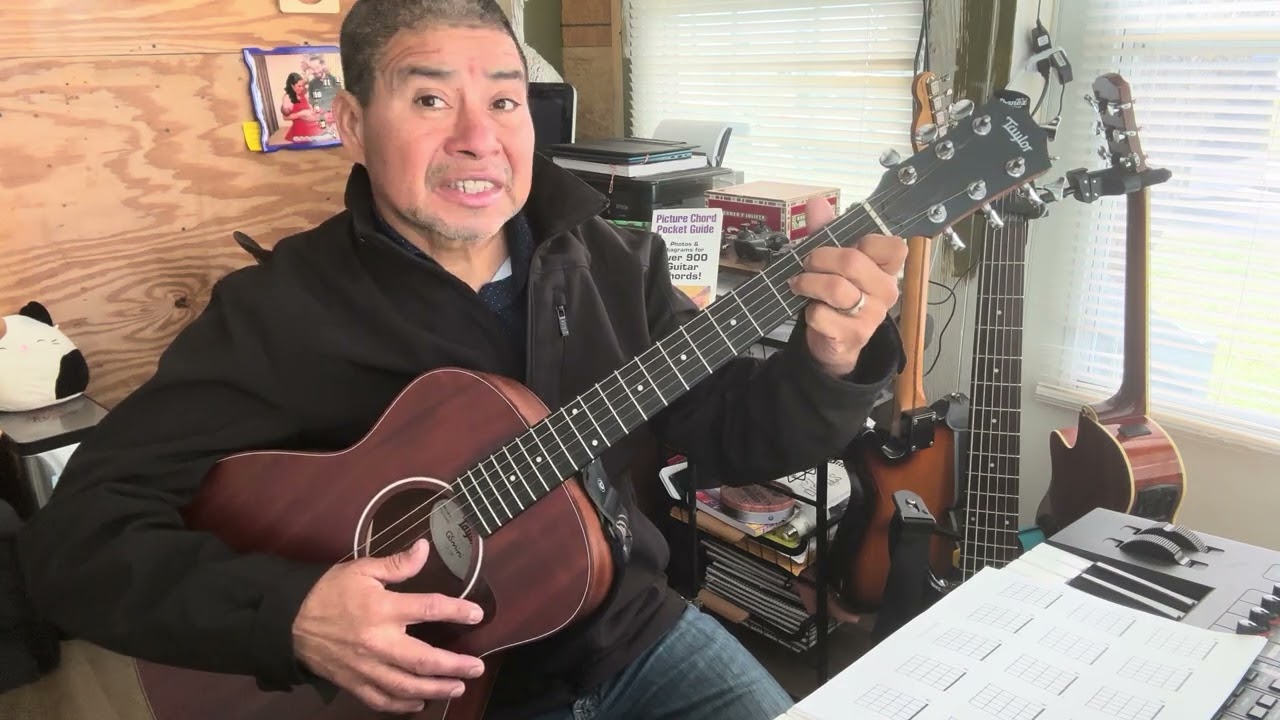 Guitarra Acústica Círculo Armónico,  C