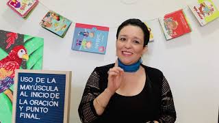 Mayúscula y punto final en la oración – Segundo y Tercer Grado - Español