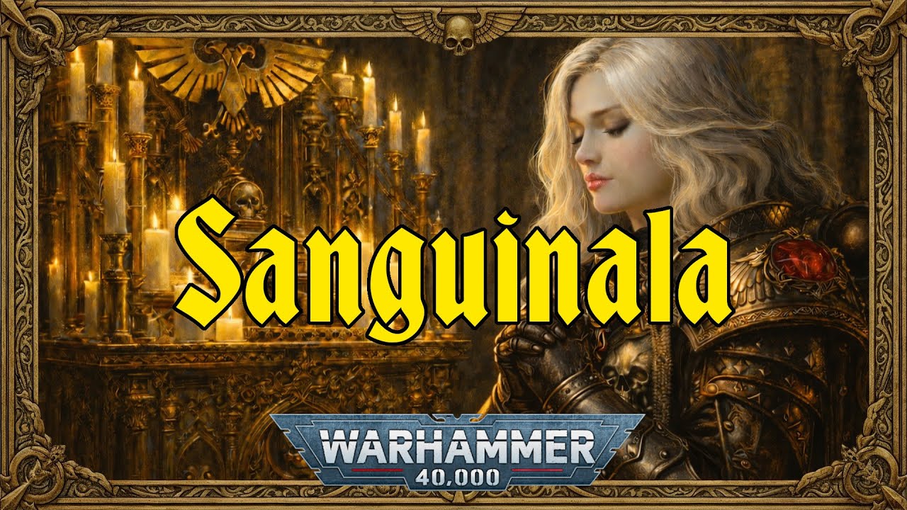 'Sanguinala' - a Warhammer 40k cover of Hallelujah, inspired by the Horus Heresy and Sanguinius