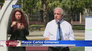 WEB EXTRA: Mayor Gimenez Press Conference On Reopening Of County Parks