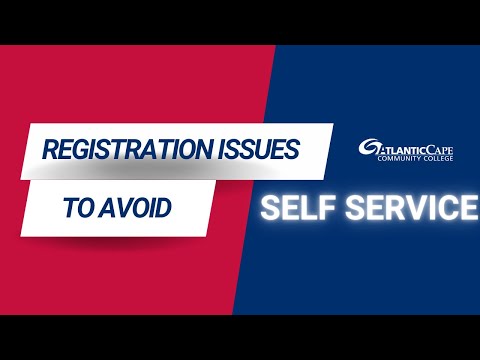 Registration Issues to Avoid