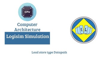Load store type Datapath design in Logisim