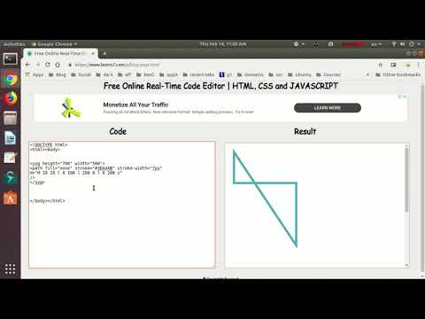 Creating A Simple Shape SVG Drawing