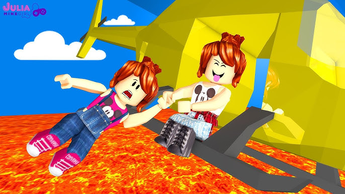 ROBLOX O CHÃO É LAVA - CAIU MORREU - FOMOS MT BEM - TOTOY GAMES @NEWxXx  Games #roblox