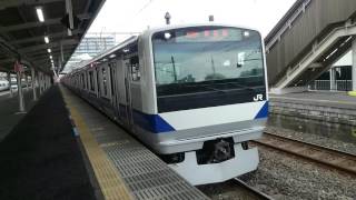 E531系0番台水カツK423編成 JR常磐線快速上野行き 勝田駅発車
