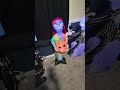 2019 jack and sally inflatables part 2 #inflatables #halloween #nightmare before christmas #gemmy