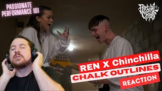 Ren X Chinchilla Break My Heart - Chalk Outlines - Reaction!!