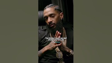 Nipsey Hussle Talks About Teaching Integrity To His Daughter ❤️💫